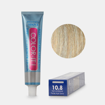 Permanent hair color COLOR-IT 10.8 light blonde