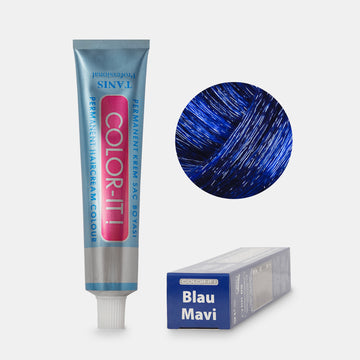 Kalıcı Saç Boyası COLOR-IT Mavi
